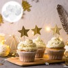 BESTonZON 1000pcs Square Cupcake Liners, Mini Square Baking Cups Brownie