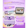 Instant Camera, Front Rear Dual Selfie Kids Camera with 1080P