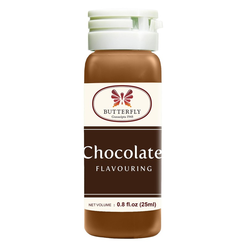 Butterfly Flavoring Extract Paste, 25 ml (Chocolate, Pack of 1)