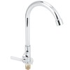 G1/2 Sink Faucet 360 Degree Rotating Stainless Steel Cold Water