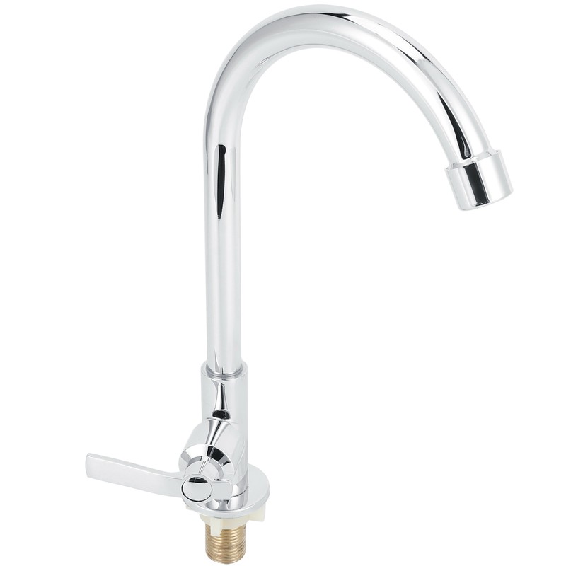 G1/2 Sink Faucet 360 Degree Rotating Stainless Steel Cold Water