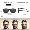 Missfive 2 Pack Upgraded Unbreakable Reading Sunglasses for Men Women,