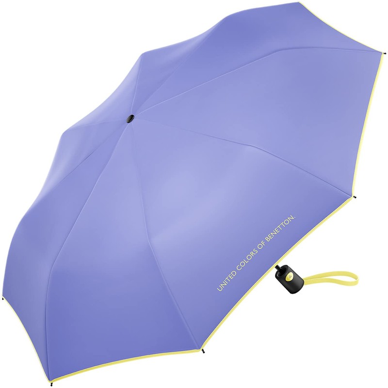 Benetton Mini AC Pocket Umbrella, Deep Periwinkle, Compact