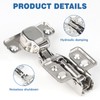 LALAGO Set of 8 Hinges, Corner Stop with Soft Close,