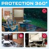Garnetics Outdoor TV Cover 65 Inch Waterproof and Weatherproof TV