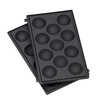 WMF Lono Snack Master Zubehör, Muffin Platten-Set, Cupcake maker, 2