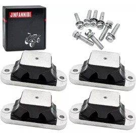 JINFANNIBI FOR YAMAHA WAVERUNNER ENGINE RUBBER MOUNT FX VX CRUSIER FZS FZR 67X-44517-10-0