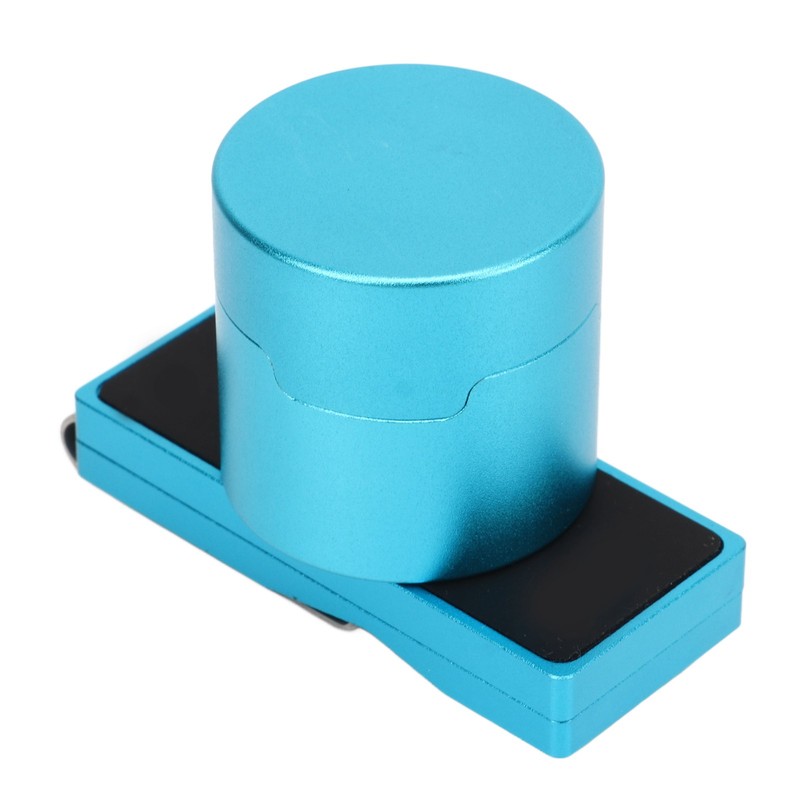 Magnetic Billiard Chalk Holder Aluminium Alloy Round Snooker Cue Chalk