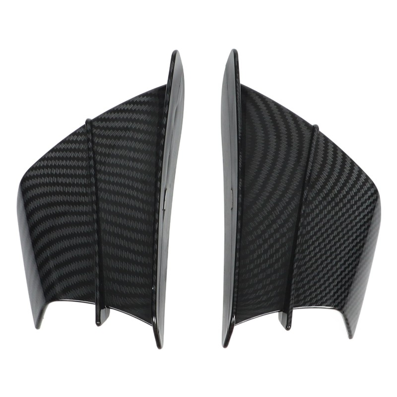 1 Pair Motorcycle Aerodynamic Wing Carbon Fibre Style Side Fairings
