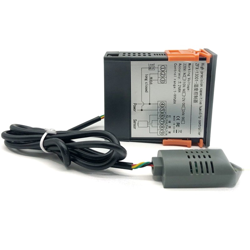 ZFX-13001 Digital High-Precision Humidity Controller Intelligent Humidity Control Switch Dehumidification/Humidification