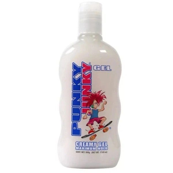Punky Junky Creamy Gel Max Hold ONLY WHITE WET LOOK