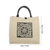 Cabilock Small Hessian Flax Gift Bag Shoulder Bag Handbags Canvas