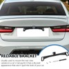 wuyaoyao Universal Car Rear View Camera License Plate Bracket, Metal