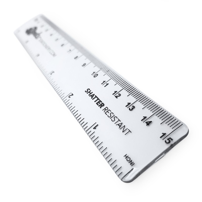 Monster Stationery - 6 Inch / 15cm Transparent Rulers -