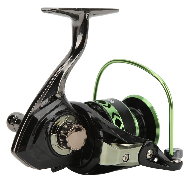 All Metal Fishing Line Wheel 45° Large Chamfer 5.2:1 Spinning