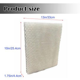 HIFROM 1Pack HC26P Replacement Humidifier Wick Filters Compatible with Honeywell HE200 HE250 HE260 HE265 HE280 HE300 HE360 HE365 HE260A HE260B HE360A HE360B Humidifier