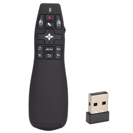 Presentation Clicker USB 2.4GHz with Air Mouse Function Smoothly Operation Wireless Presenter Remote Control for Meeting