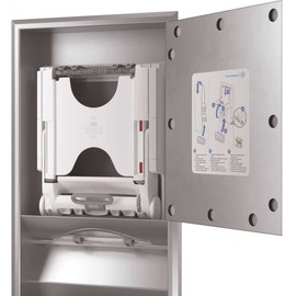 Tork 552521 Small PeakServe Recessed Cabinet Adapter Paper Towel Dispenser44; White