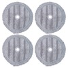 4PCS Fiber Mopping Pads High Strength Mop Cleaning Cloth Replacement