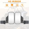 KEEPDSGN UTV Side Mirrors 1.75" & 2" Bar For John