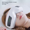Heated Eye Massager Hot Compress USB Rechargeable 5 Modes Soothing