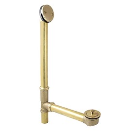 Kingston Brass DLL3187 Made to Match Clawfoot Tub Drain, Brushed Brass