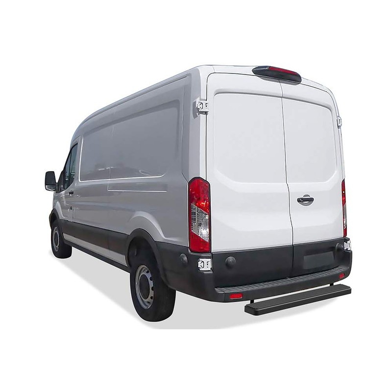 APS Rear Step Bar 5 inches Matte Black Compatible with