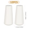 BESPORTBLE Wooden Bell Pendant 12Pcs - Versatile Wood Blind Pulls