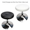 HuaLiSiJi Round Stool Covers 12-15.7 Inch/30-40cm Bar Stool Covers Velvet,