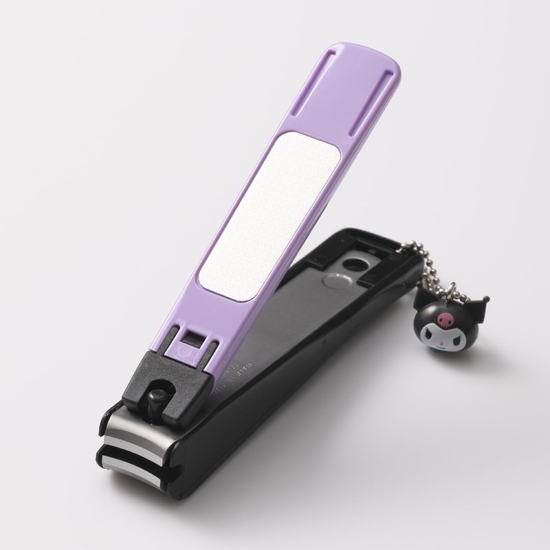 KAI Kuromi Nail Clippers M, Gift, Present, with Charm, Nail
