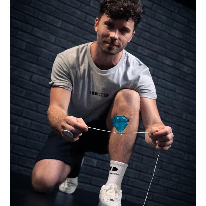 SA Fixed Spin Top - Clear (Includes Spintop Strings, Accessories