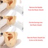 Qmcandy 2pcs Safety Painless Disposable Piercing Gun for Self Ear