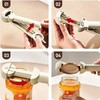Stainless Steel Adjustable Screwer 3 in 1 Multifunctional Retractable Jar