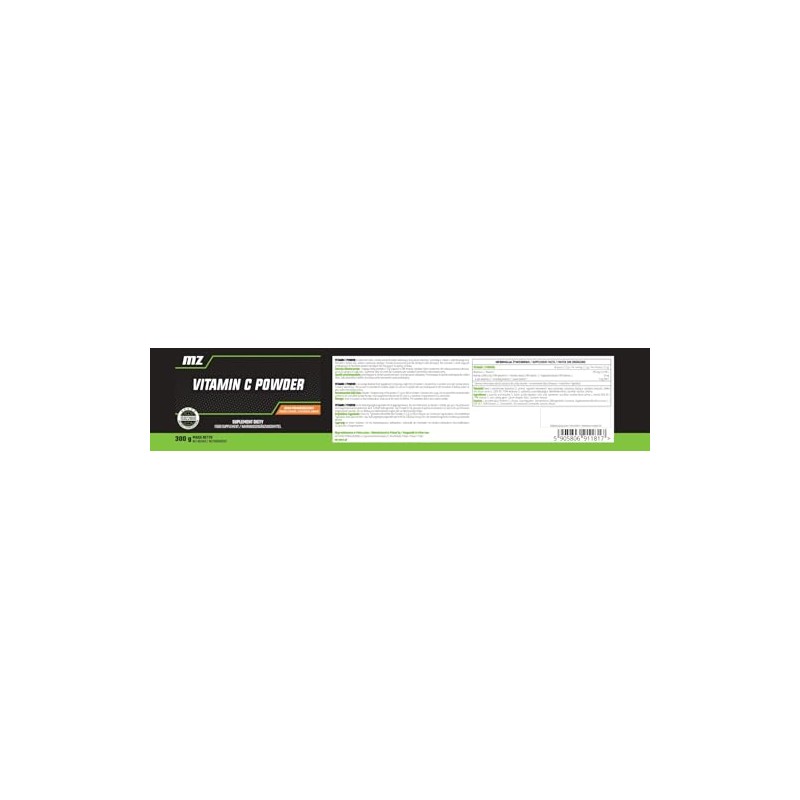 Vitamin C Powder 300g - Ascorbic Acid 993 mg per