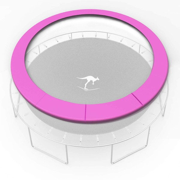 Kangaroo Hoppers Universal 12/15FT Trampoline Repalcement Safety Pad，Waterproof Surround Spring