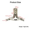 2Pcs Support Spring Hinges, Zinc Alloy Concealable Quadrant Hinge 90