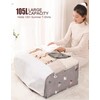 105L Large Storage Bag,Thicken Oxford Moving Bag Underbed Storage King