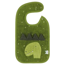 Trixie Bib Mr. Dino - 100% Organic Cotton - Green