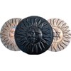 Concrete Mold Sun and Moon Plaster Concrete Stepping Stone Garden