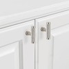 BUKOBYHE 10 Pack Satin Nickel Cabinet & Drawer Knobs