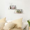 Floating Shelves Wall Mounted Set of 2 | Small&Small