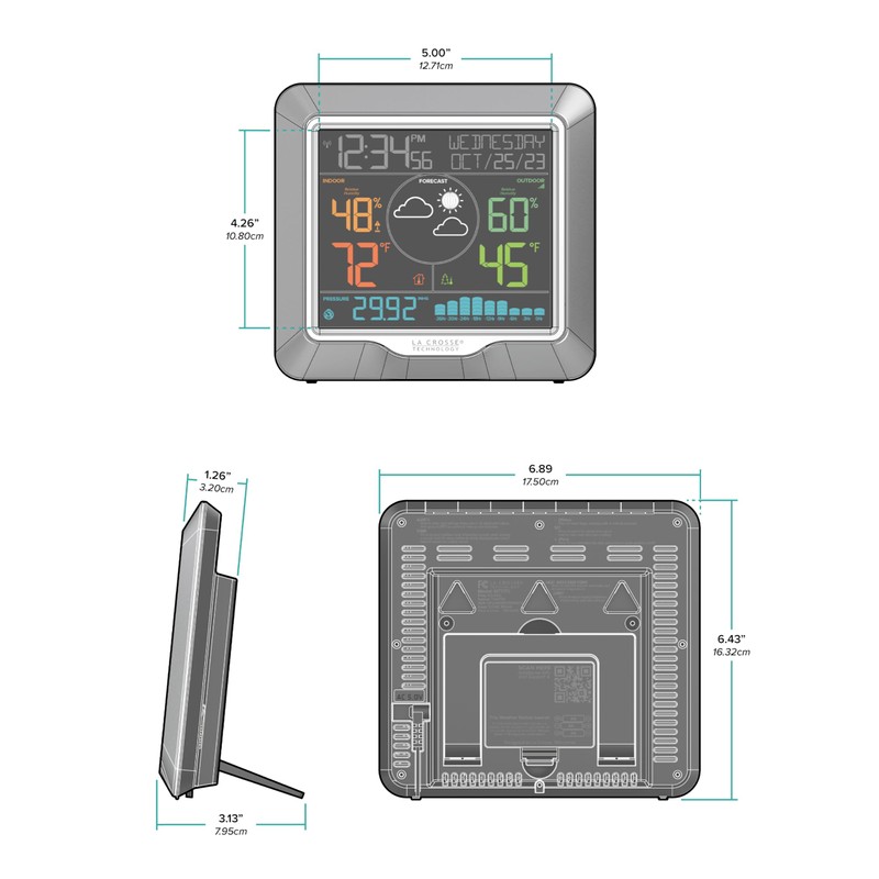 La Crosse Technology M73170 Wireless Color Weather Station and Barometric
