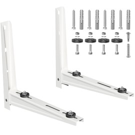 Mini Split Wall Mounting Bracket for Outdoor Condenser 7000-15000 BTU Universal Mini Split Heat Pump Systems Support Brackets Support up to 330 lbs