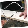TEHAUX 1 Set Coping Saw Wooden Handle Tool Portable Hand