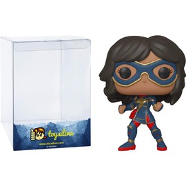 Kamala Khan: Funk o Pop! Games Vinyl Figure Bundle with 1 Compatible 'ToysDiva' Graphic Protector (631 - 47760 - B)