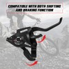 Bicycle Derailleur 2 Piece Bicycle Speed Shifter with Brake Shift