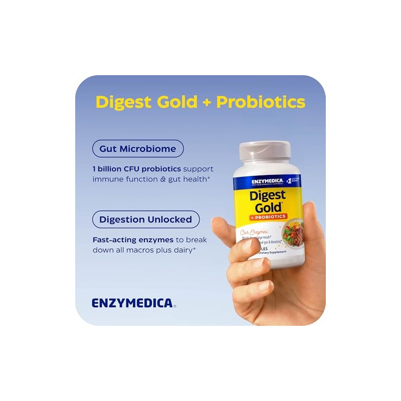 Enzymedica - Digest Gold Probiotics, 45