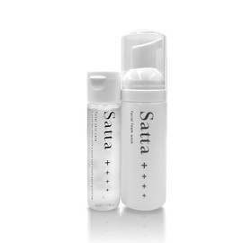 Satta Trial Set, Approx. 10 Day Supply, All-in-One Lotion & Facial Cleansing, Hypoallergenic, Highly Moisturizing