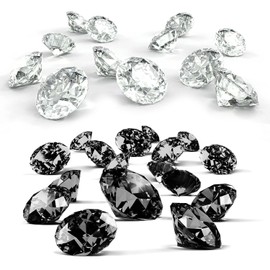 WUFGWBD 2000 Table Decoration Rhinestones, Vase Decoration Stones, Craft Decoration Plastic Pointed Rhinestones, Wedding Decoration Accessories