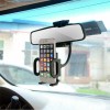 Generic Universal 360° Car Rearview Mirror Mount Stand Holder Cradle